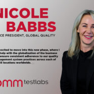 BMM Testlabs Promotes Nicole Babbs To Vice President, Global Quality