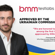 BMM Testlabs Approved by the Ukrainian Commission For the Regulation of Gambling and Lotteries to Test, Certify Gaming Devices and Equipment 